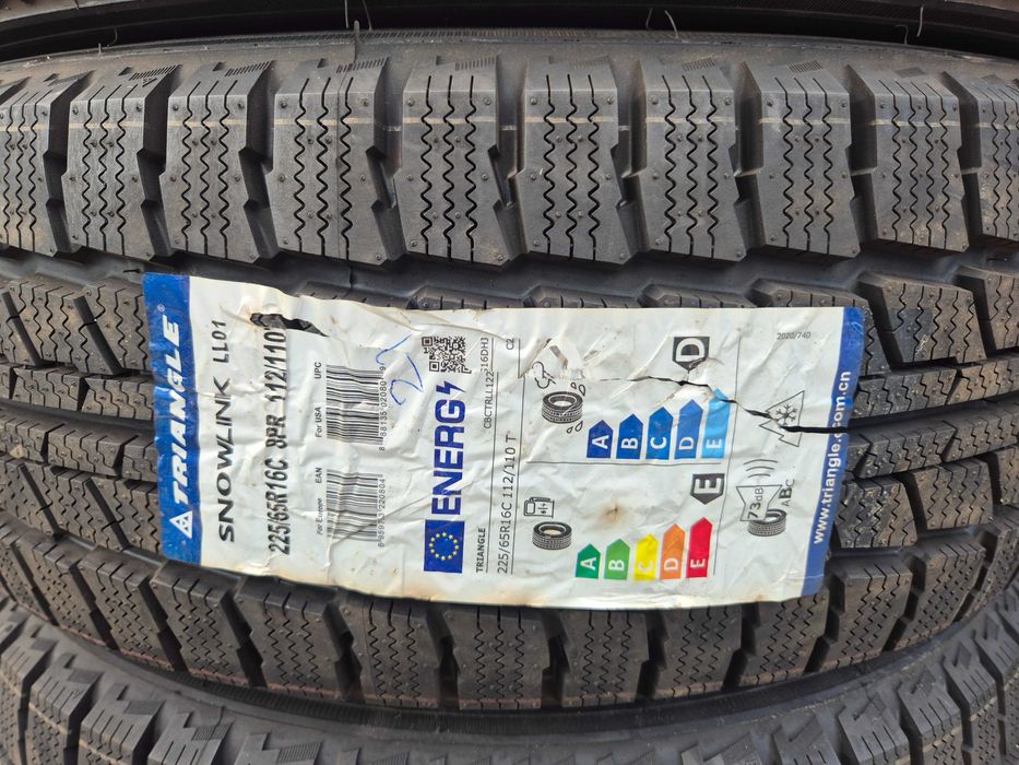 4 Anvelope de IARNA - 225/65/16C - TRIANGLE - NOI - DOT 2021 !