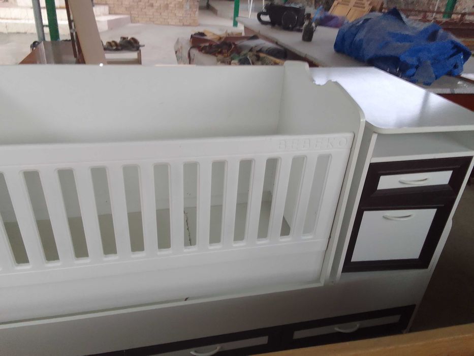 Детская кроватка б.у. БЕБЕКО