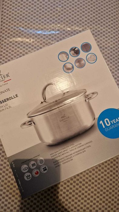 Кастрюля Sabatier, 4,2 литра, 22 см.