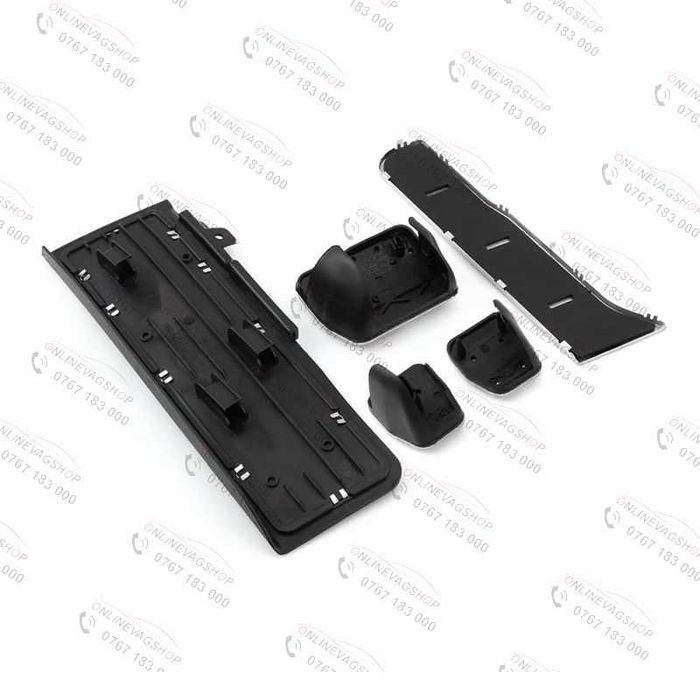 Set pedale inox cutie DSG sau manuala VW Passat B6,B7, CC, Tiguan, Golf 5, Golf 6, Eos, Scirocco, Skoda octavia 2, Seat Leon 1P