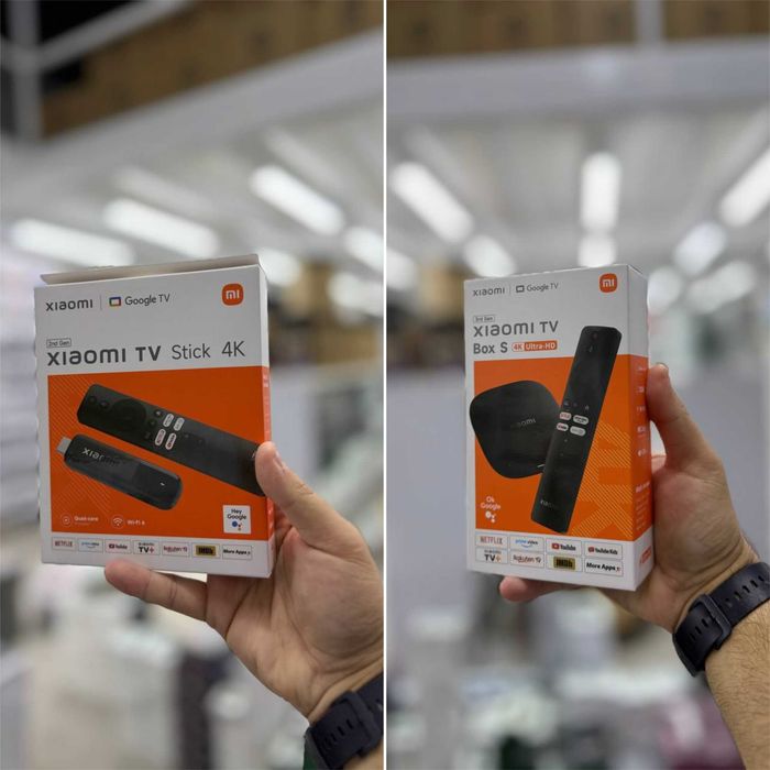 Xiaomi TV Stick 4K 2nd Gen /MI Box S Умная ТВ-приставка /Доставка 24/7