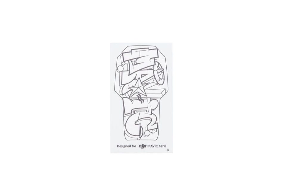 Mavic Mini DIY Creative Kit drona dji fly set autocolante abtipilduri