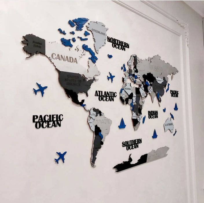 3d karta, 3Д карта, dunyo xaritasi, дунё харитаси, карта мира, лазер