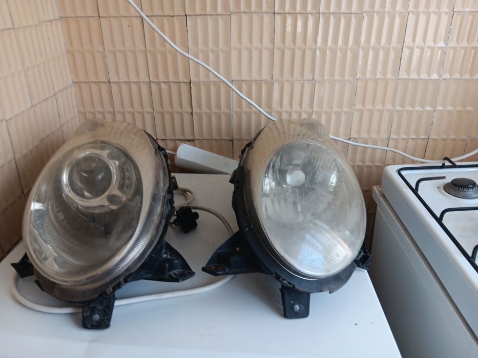 Рециклиране фарове.билед лупи монтаж лед крушки