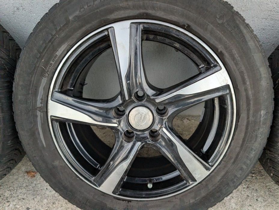 1xJanta IXION 1 16" 5×108 Volvo S40 V50 V40 C30 C70 S60 V60 anvelope 205/60R16 Michelin