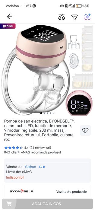 Pompa de san încercată doar