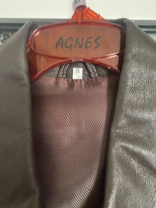 Geacă piele naturală