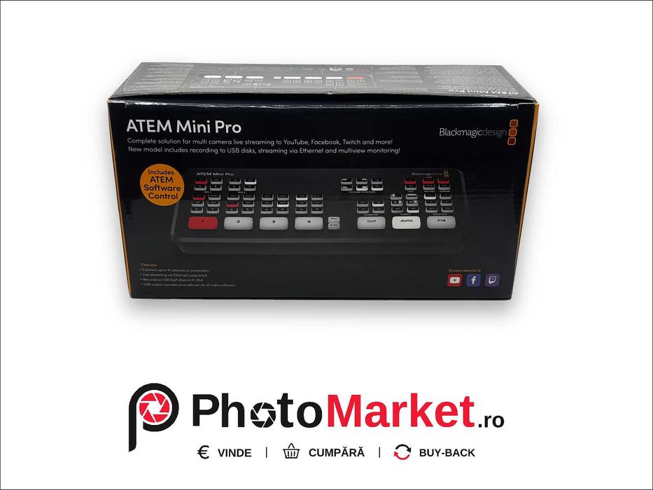 Blackmagic Atem Mini Pro - Factura + Garantie