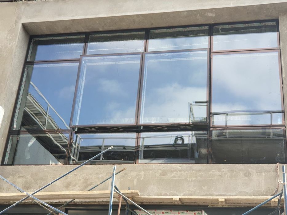 Акфа Экопен Остекление фасадов Перегородки