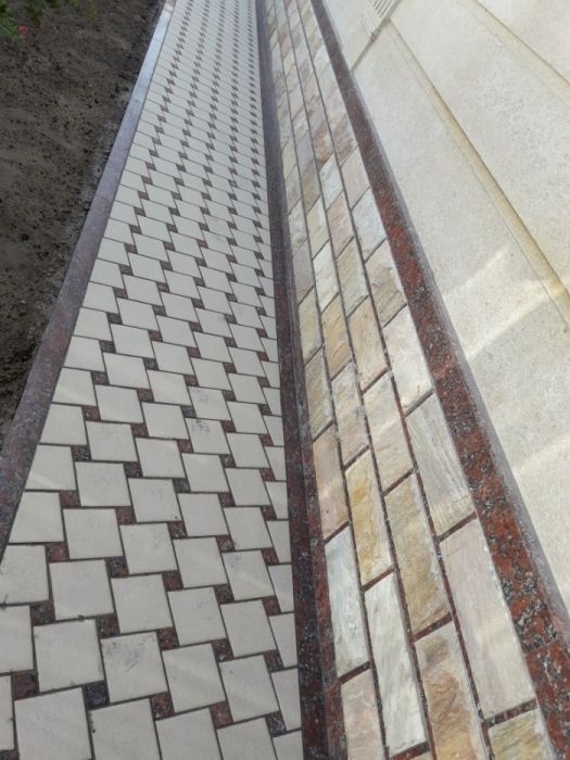 Fasad Mramor kafel granit korka travertin teramiz.3D Travertin suvoq