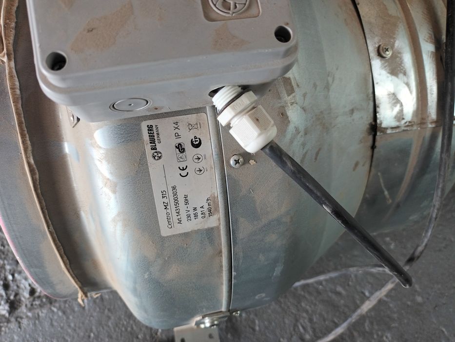 Ventilator industrial Blauberg MZ 315