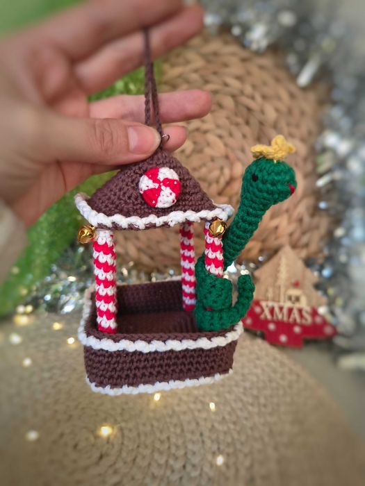 Плетени играчки за Коледа