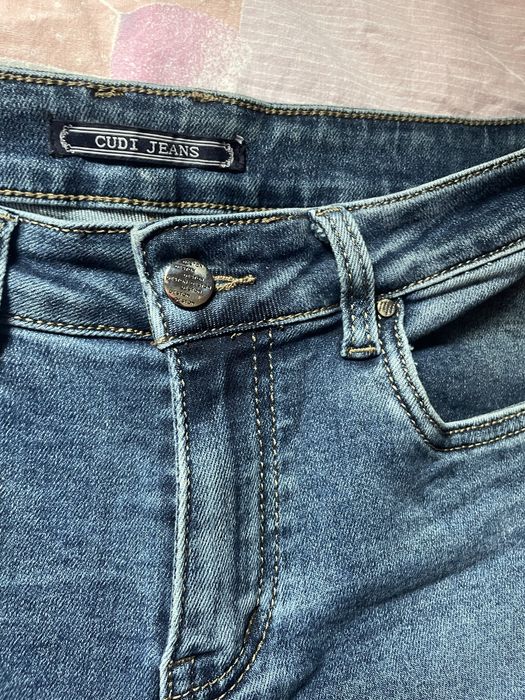 Тъмнодини меки и еластични дънки,размер-Л