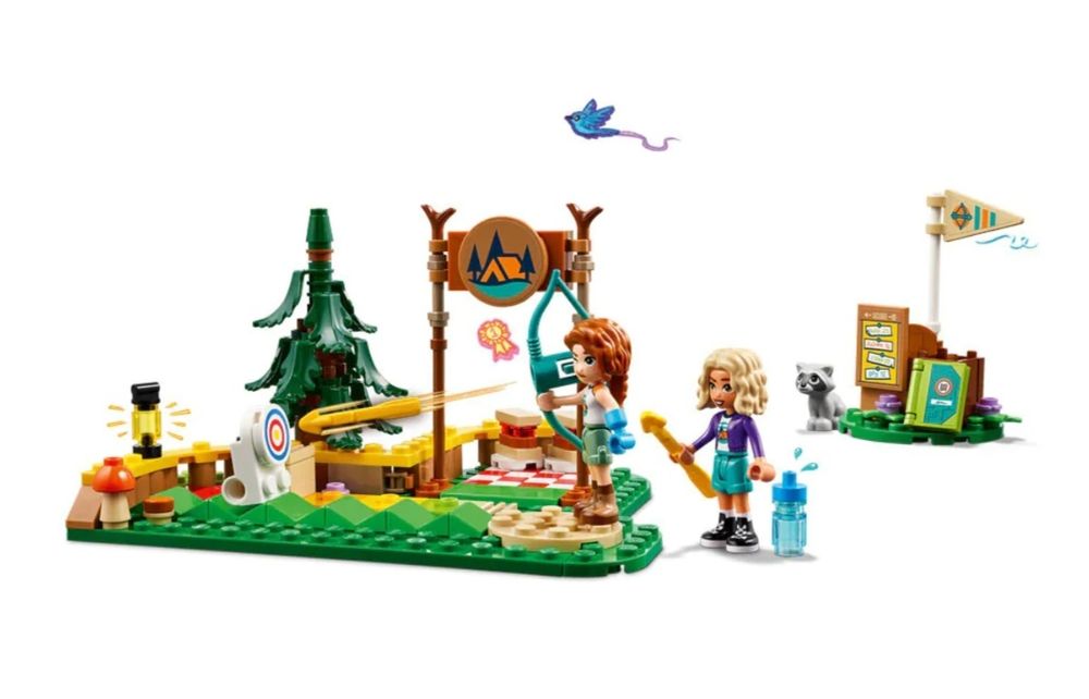 LEGO® Friends 42622 - Лагер за приключения - място за стрелба с лък