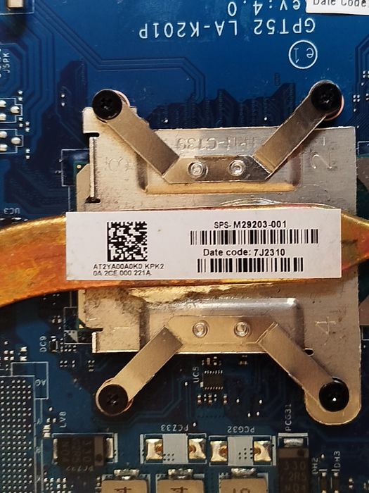 Ноутбук hp на запчасти