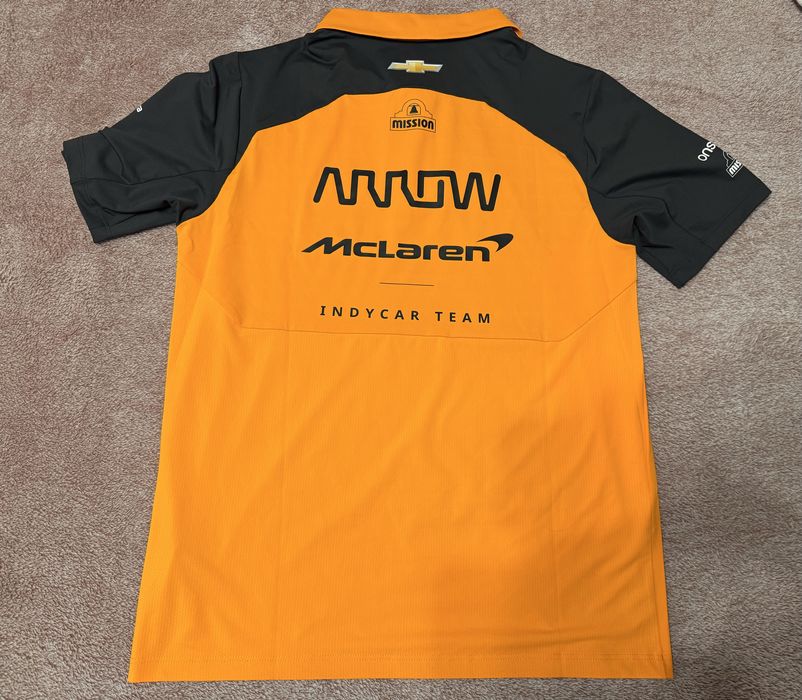 Castore McLaren Official Indy Car Team Polo Shirt (M)