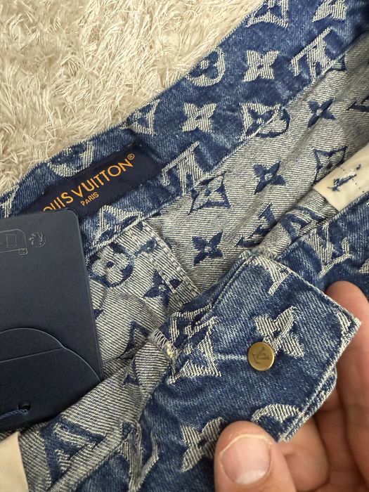Blugi scurti Louis Vuitton colectie noua Premium