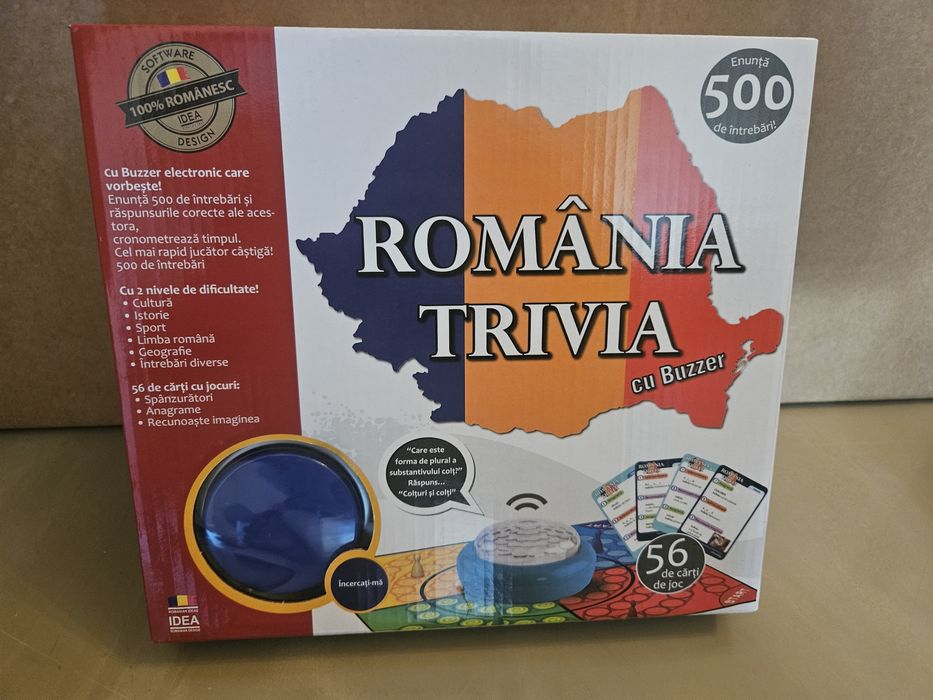 Joc Romania Trivia nou 8+