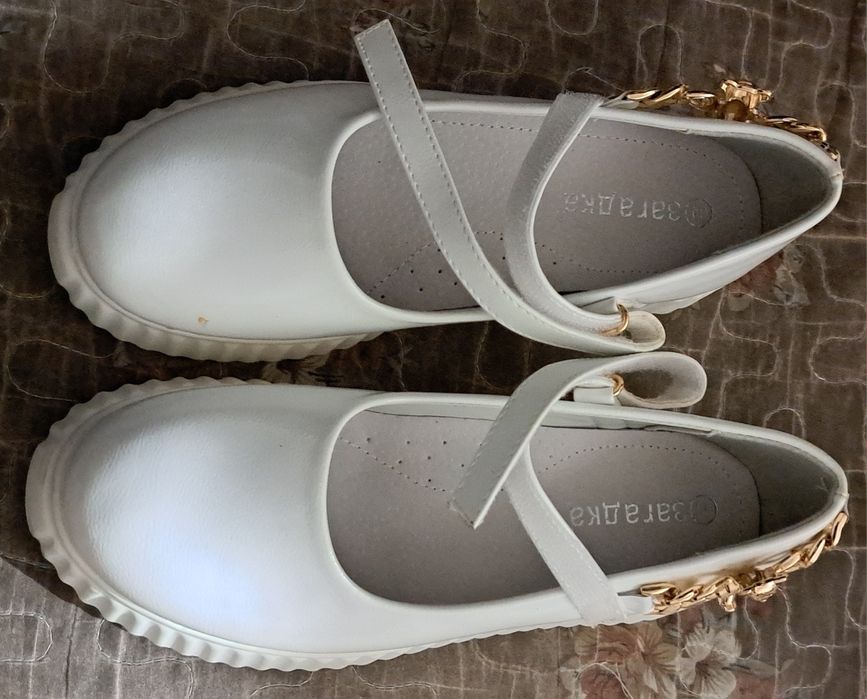 Белый Туфли - Новый.