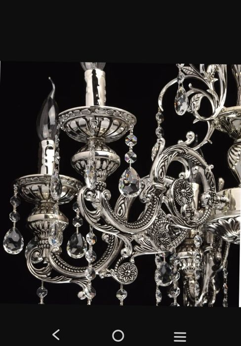 Люстра  хрусталь   10 ламповая