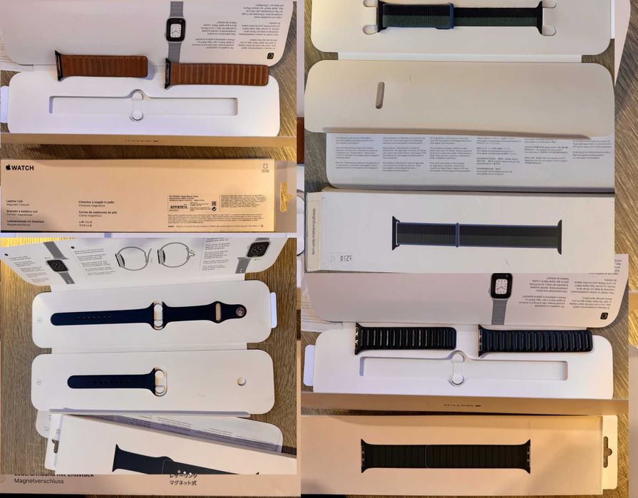 Apple Watch 8 41mm Stainless Steel Graphite Cellular + Milanese Loop