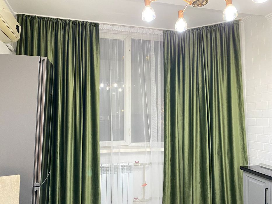 Комплекты штор хаки цвета