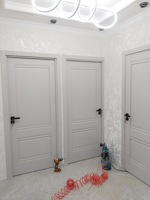 Установка МДФ Дверей