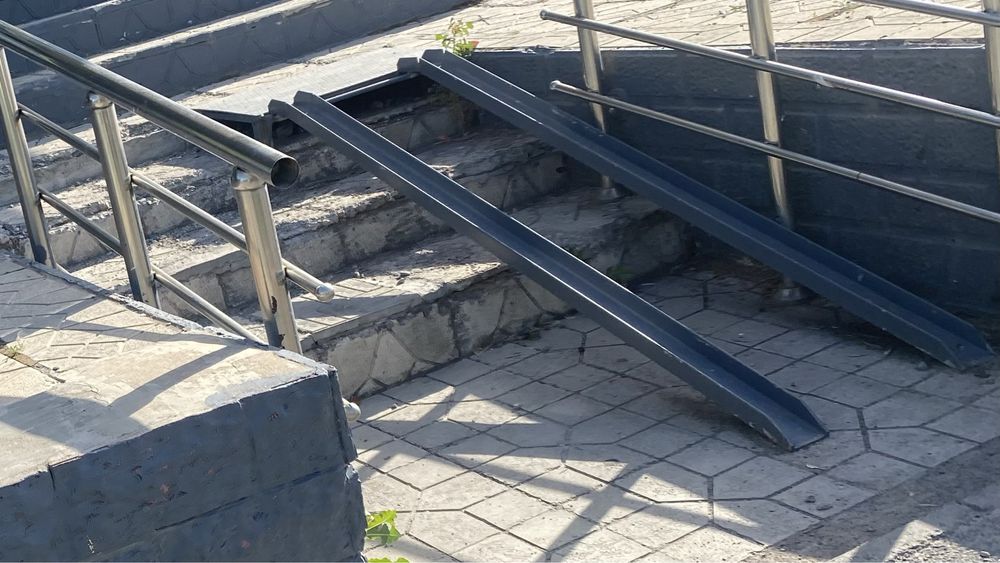 Пандус металический