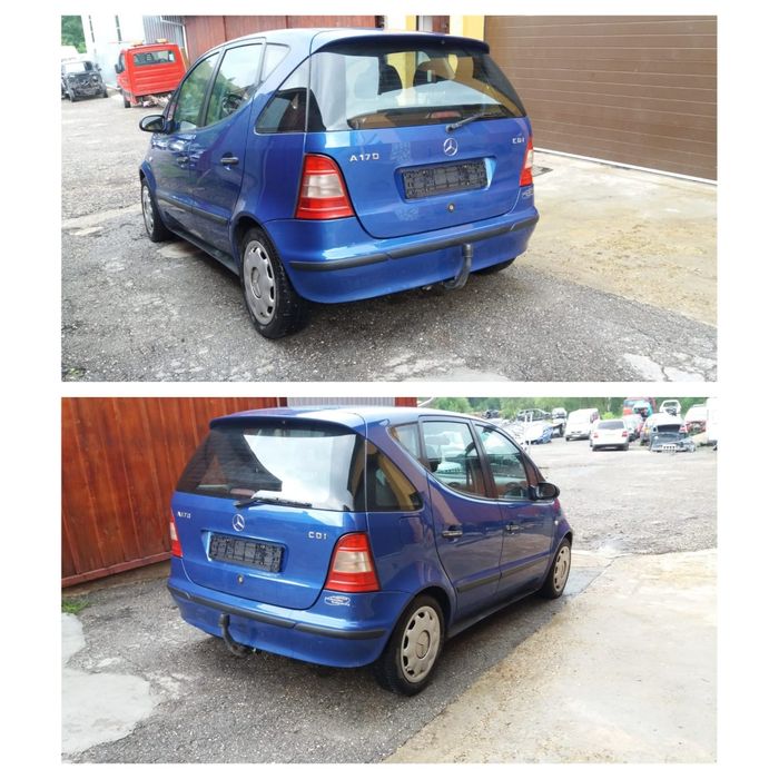 Bot bara capota aripa far mercedes a class w168 a170 cdi albastru 933