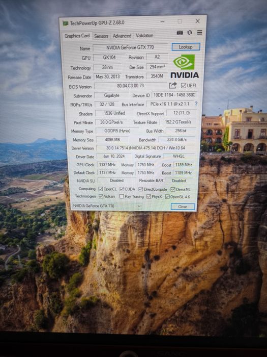 Gigabyte gtx770 4gb