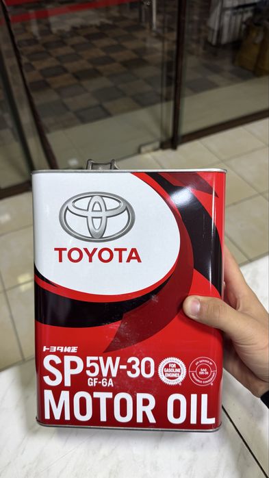 Моторное масло 5w 30 Toyota