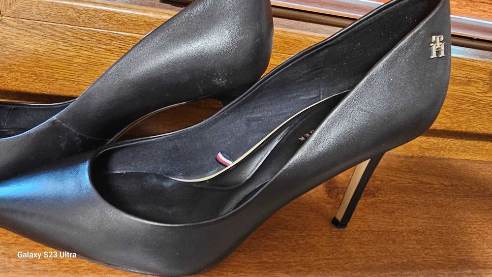 Дамски елегантни обувки на ток, Tommy Hilfiger