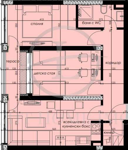 Продава се Тристаен апартамент в Пловдив, Христо Смирненски - 78 кв.м за 881 €/кв.м - Снимка #9