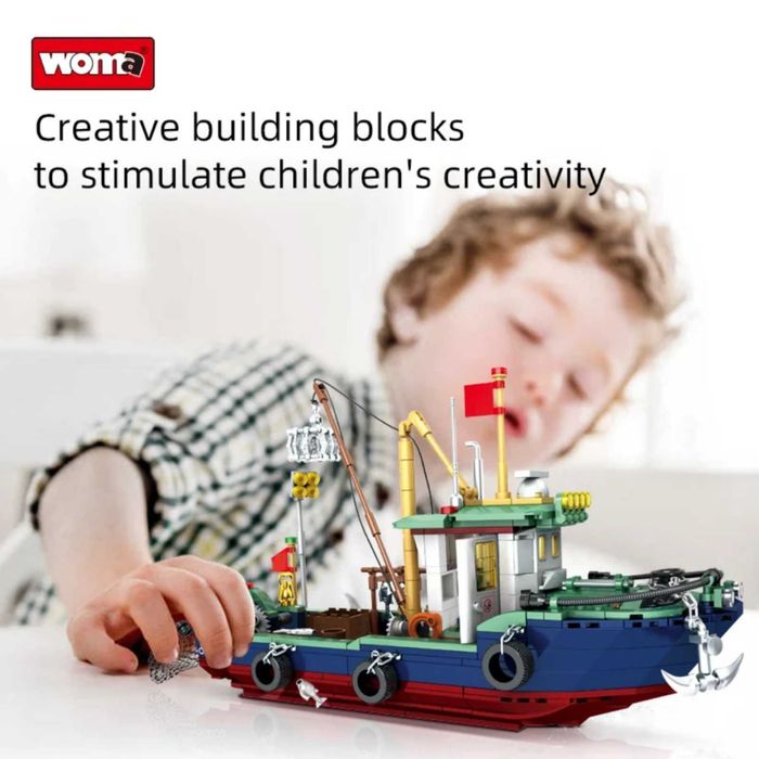 Лего Woma go fishing