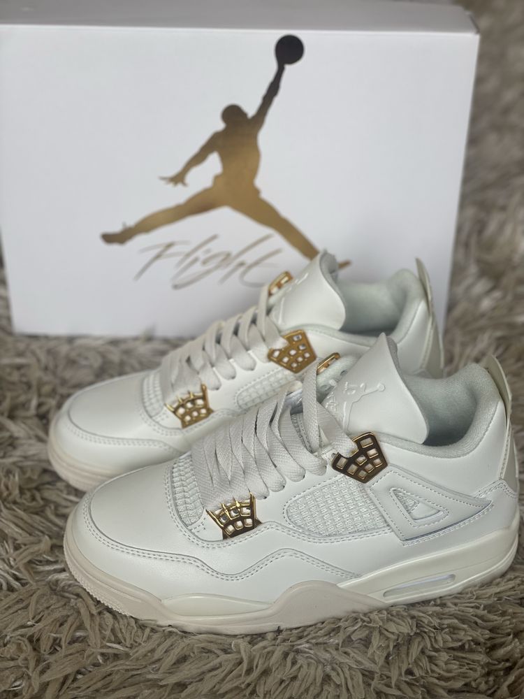 Air Jordan 4 Retro Metallic Gold White Oreo Cement Black Tech Nike  Bucuresti Sectorul 3 • OLX.ro