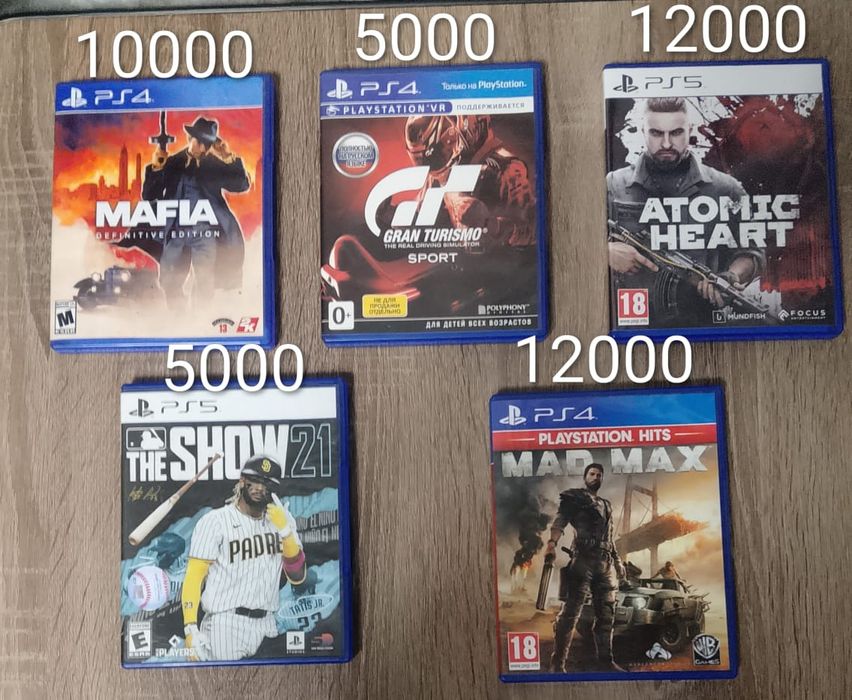 Игры для плестейшен 4-5