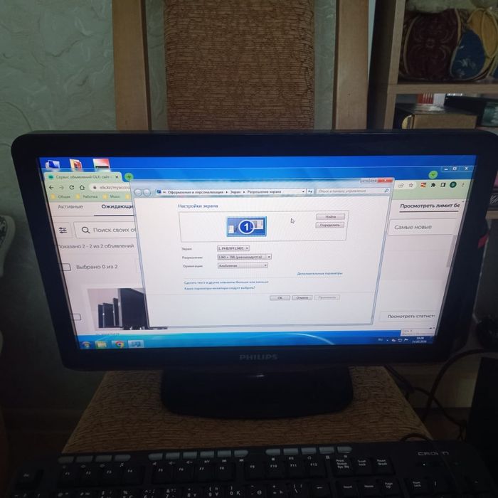 Монитор  Philips 19PFL3405/12 телевизор