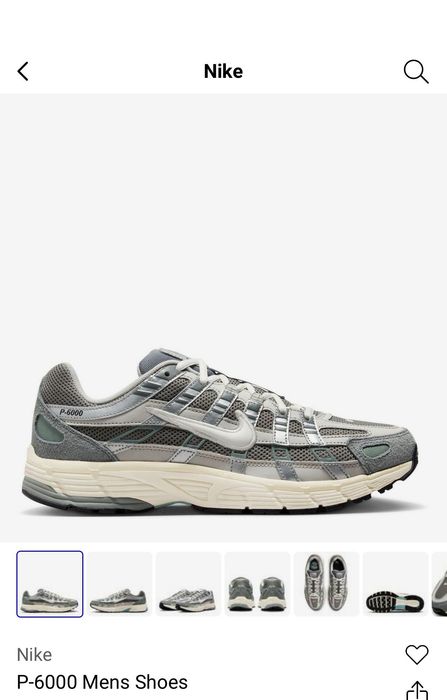 Маратонки Nike P6000