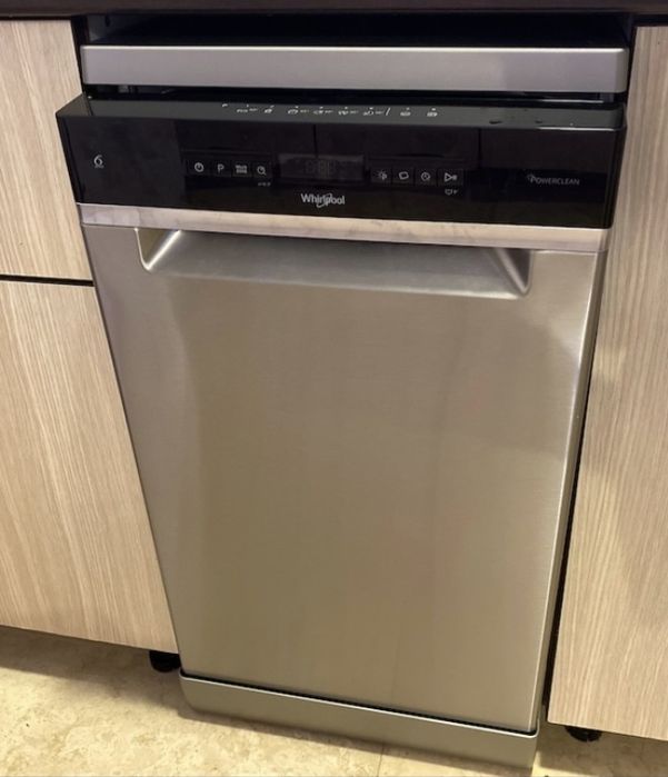 Masina de spalat vase Whirlpool, 10 seturi, 8 programe, 6th Sense, Pow