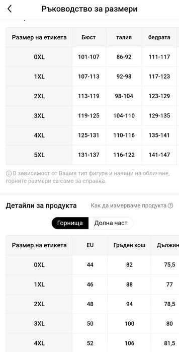 Дамски бански 4XL