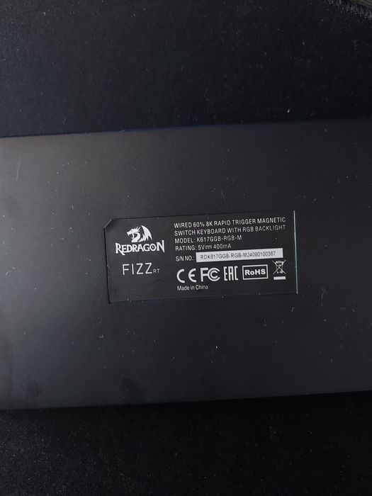 Клавиатура redragon fizz rt