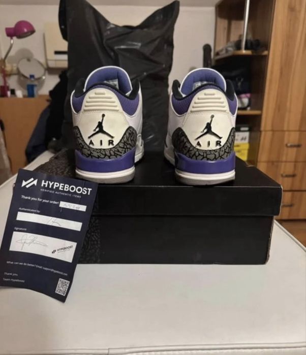 Jordan 3 Dark Iris