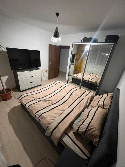 Casa Bascov 3 camere mobilata/utilata+100mp teren. an constr. 2020