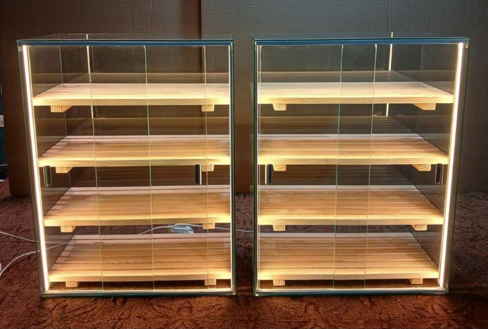 Vitrina transparenta pentru HoReCA