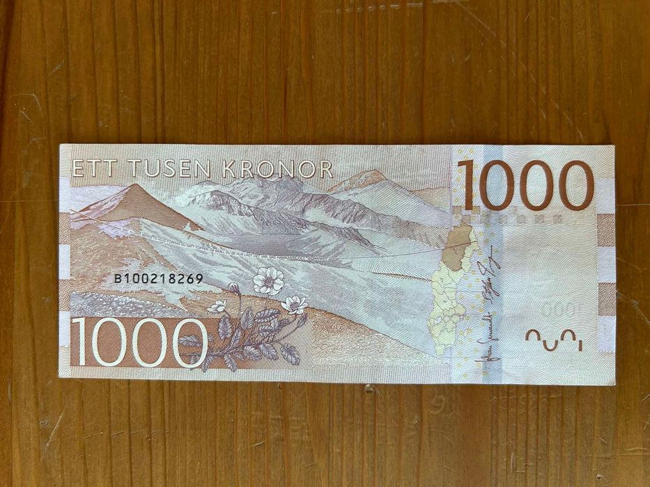 Швеция 1000 крони.