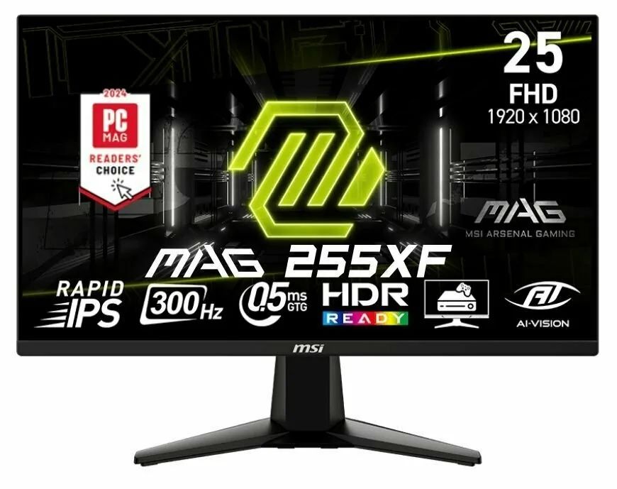 Монитор 24.5" MSI MAG255XF черный