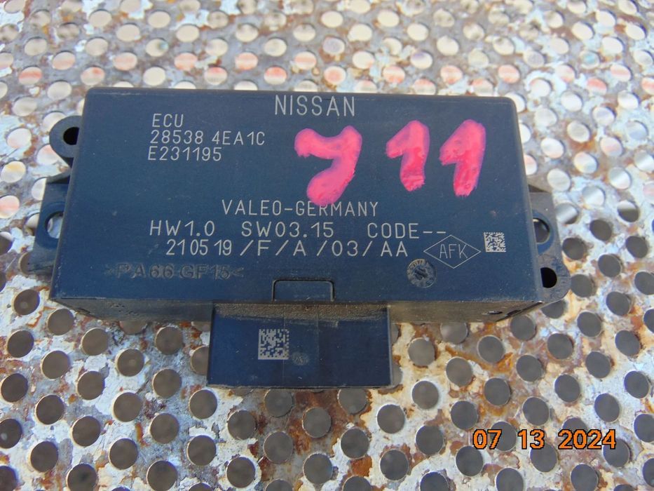 Modul senzori parcare Nissan Qashqai j11 2013-2021 cod 285384ea1c