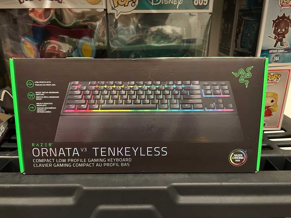 Tastatura Gaming Mecanica Razer Ornata V3 Tenkeyless RGB TKL RZ03-03380100-R3M1 noua garantie Sigilata
