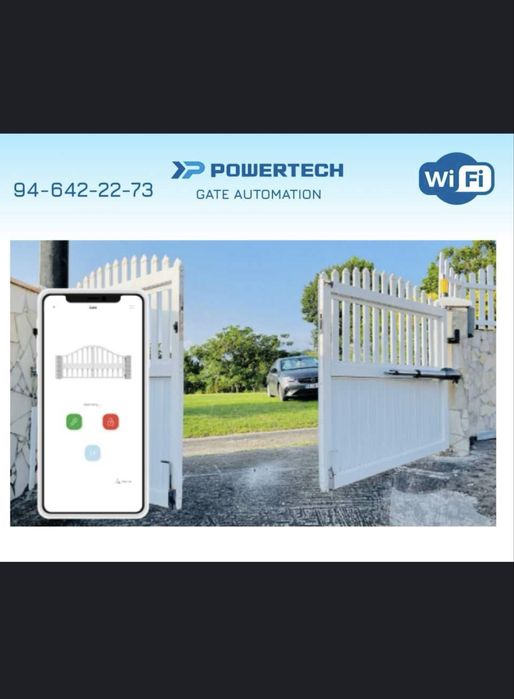 Автоматика для распашных вороть от бренда - Powertech!