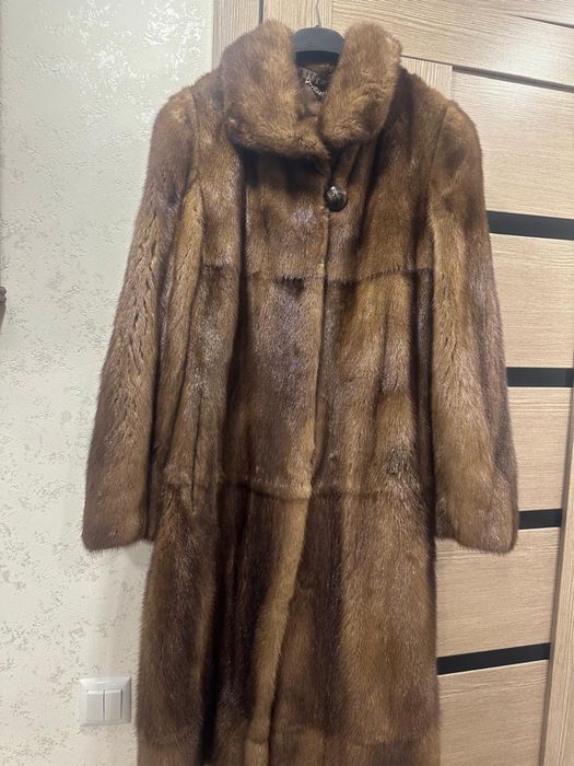 Норковая шуба,греческая.